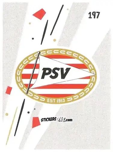 Sticker Club Badge - Eredivisie Voetbal plaatjes 2019 n. 197 - Albert Heijn
