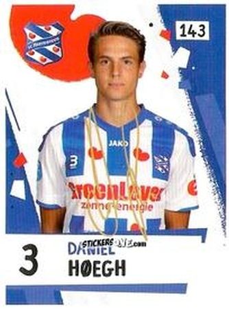 Sticker Daniel Høegh - Eredivisie Voetbal plaatjes 2019 n. 143 - Albert Heijn
