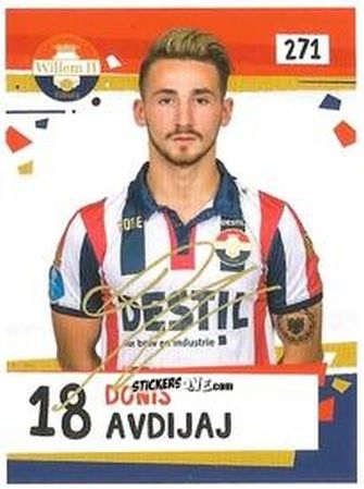 Figurina Donis Avdijaj - Eredivisie Voetbal plaatjes 2019 n. 271 - Albert Heijn
