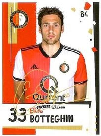 Sticker Eric Botteghin - Eredivisie Voetbal plaatjes 2019 n. 84 - Albert Heijn
