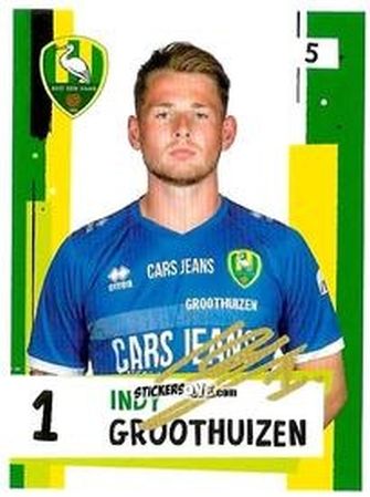 Figurina Indy Groothuizen - Eredivisie Voetbal plaatjes 2019 n. 5 - Albert Heijn

