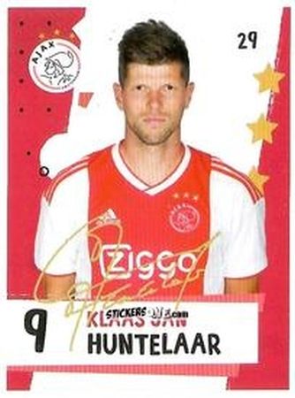 Sticker Klaas-Jan Huntelaar - Eredivisie Voetbal plaatjes 2019 n. 29 - Albert Heijn
