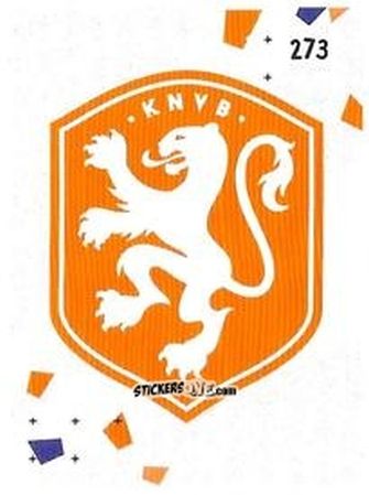 Figurina Netherlands Badge - Eredivisie Voetbal plaatjes 2019 n. 273 - Albert Heijn
