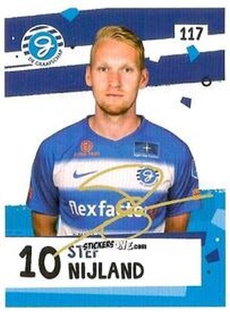 Figurina Stef Nijland - Eredivisie Voetbal plaatjes 2019 n. 117 - Albert Heijn
