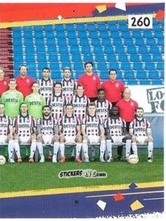 Sticker Team Photo - Eredivisie Voetbal plaatjes 2019 n. 260 - Albert Heijn
