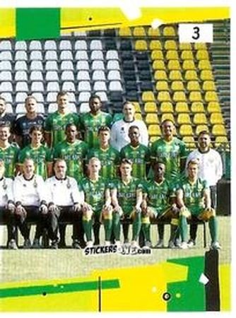 Figurina Team Photo - Eredivisie Voetbal plaatjes 2019 n. 3 - Albert Heijn
