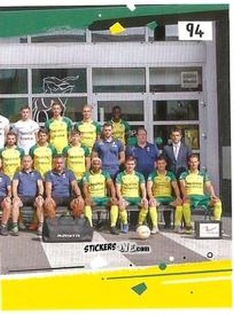 Sticker Team Photo - Eredivisie Voetbal plaatjes 2019 n. 94 - Albert Heijn
