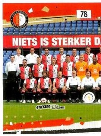 Sticker Team Photo - Eredivisie Voetbal plaatjes 2019 n. 78 - Albert Heijn
