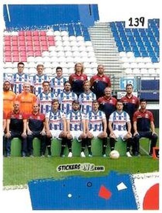 Sticker Team Photo - Eredivisie Voetbal plaatjes 2019 n. 139 - Albert Heijn
