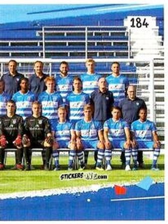 Sticker Team Photo - Eredivisie Voetbal plaatjes 2019 n. 184 - Albert Heijn
