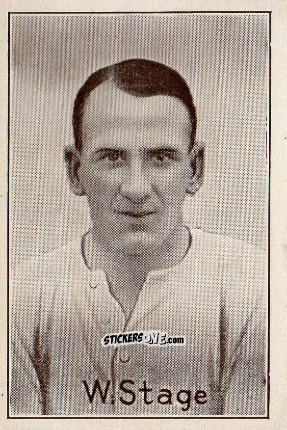 Cromo Billy Stage - English League(Div1) Footer Captains n. 16 - Amalgamated Press
