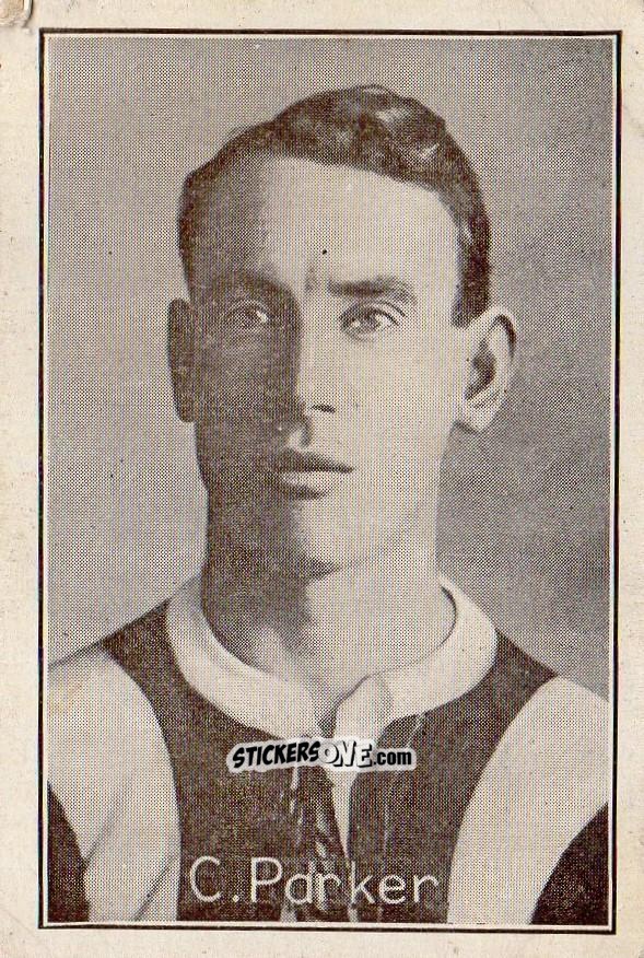 Sticker Charlie Parker - English League(Div1) Footer Captains n. 11 - Amalgamated Press

