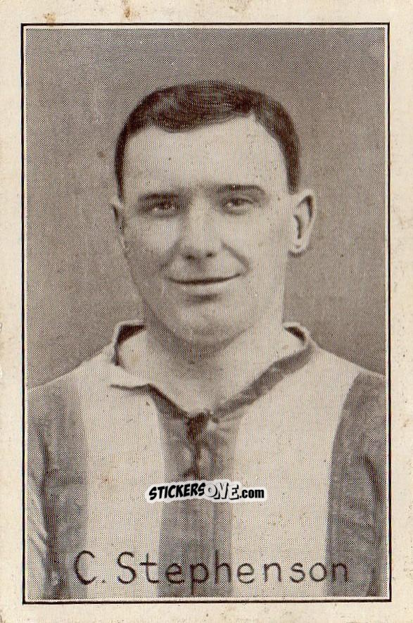 Figurina Clem Stephenson - English League(Div1) Footer Captains n. 13 - Amalgamated Press
