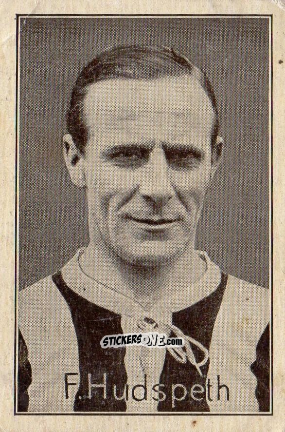 Sticker Frank Hudspeth - English League(Div1) Footer Captains n. 1 - Amalgamated Press
