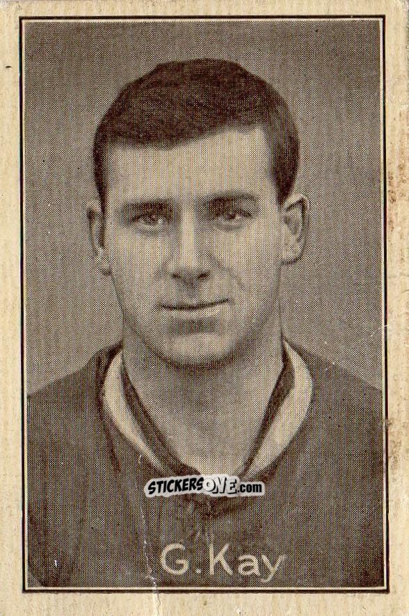 Sticker George Kay - English League(Div1) Footer Captains n. 8 - Amalgamated Press
