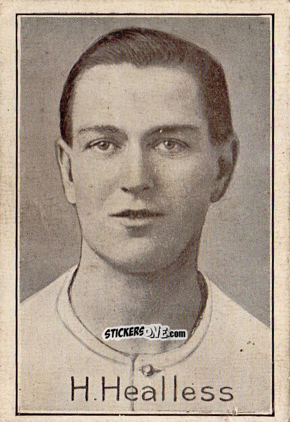 Sticker Harry Healless - English League(Div1) Footer Captains n. 17 - Amalgamated Press
