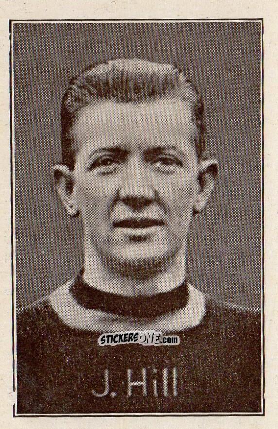 Cromo John Hill - English League(Div1) Footer Captains n. 20 - Amalgamated Press
