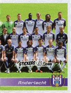 Sticker Equipe - FOOT Belgium 2011-2012 - Panini