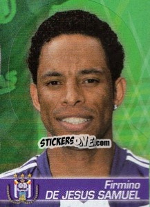 Cromo Firmino De Jesus Samuel - FOOT Belgium 2011-2012 - Panini