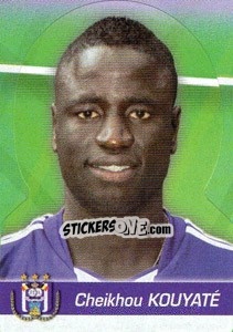 Sticker Cheikhou Kouyate - FOOT Belgium 2011-2012 n. 16 - Panini
