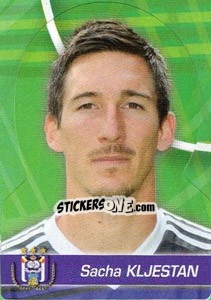 Sticker Sacha Kljestan - FOOT Belgium 2011-2012 n. 18 - Panini