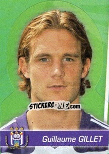 Sticker Guillaume Gillet - FOOT Belgium 2011-2012 n. 19 - Panini