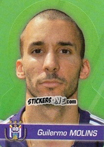 Figurina Guilermo Molins - FOOT Belgium 2011-2012 n. 20 - Panini