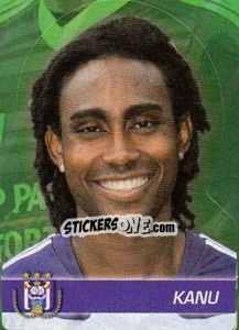 Cromo Kanu - FOOT Belgium 2011-2012 - Panini