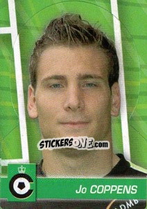 Sticker Jo Coppens - FOOT Belgium 2011-2012 - Panini