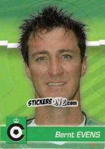 Sticker Bernt Evens - FOOT Belgium 2011-2012 - Panini