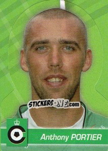 Cromo Anthony Portier - FOOT Belgium 2011-2012 - Panini