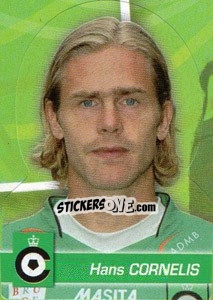 Figurina Hans Cornelis - FOOT Belgium 2011-2012 n. 32 - Panini