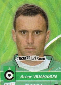 Cromo Arnar Vidarsson - FOOT Belgium 2011-2012 - Panini