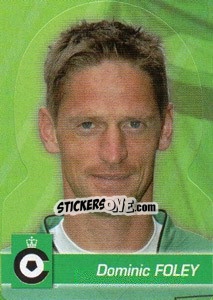 Sticker Dominic Foley - FOOT Belgium 2011-2012 n. 42 - Panini