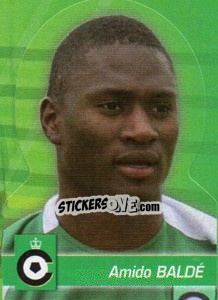 Sticker Amido Balde - FOOT Belgium 2011-2012 - Panini