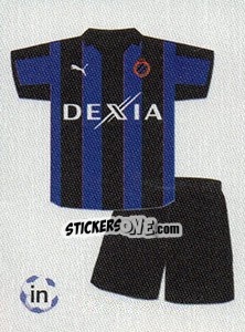 Sticker Kit Home - FOOT Belgium 2011-2012 n. 55 - Panini