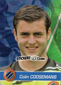 Cromo Colin Coosemans - FOOT Belgium 2011-2012 - Panini