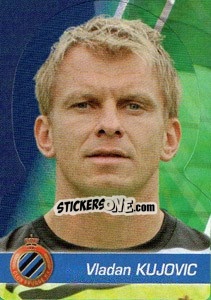 Figurina Vladan Kujovic - FOOT Belgium 2011-2012 - Panini