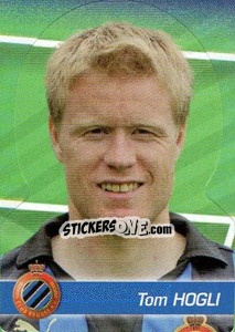 Sticker Tom Hogli - FOOT Belgium 2011-2012 n. 61 - Panini