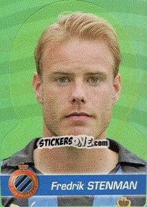 Sticker Fredrik Stenman - FOOT Belgium 2011-2012 - Panini