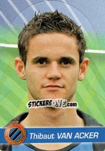 Sticker Thibaut Van Acker - FOOT Belgium 2011-2012 n. 68 - Panini