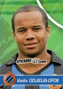 Sticker Vadis Odjidja-Ofoe - FOOT Belgium 2011-2012 n. 70 - Panini
