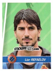 Sticker Lior Refaelov - FOOT Belgium 2011-2012 - Panini