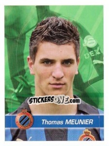 Sticker Thomas Meunier - FOOT Belgium 2011-2012 - Panini