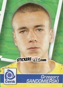 Sticker Grzegorz Sandomierski - FOOT Belgium 2011-2012 n. 80 - Panini