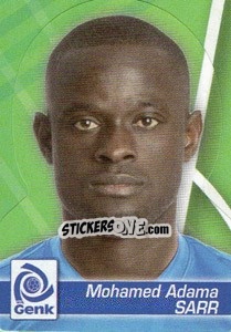 Sticker Mohamed Adama Sarr - FOOT Belgium 2011-2012 n. 82 - Panini
