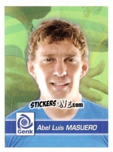 Sticker Abel Luis Masuero - FOOT Belgium 2011-2012 - Panini