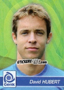 Sticker David Hubert - FOOT Belgium 2011-2012 - Panini