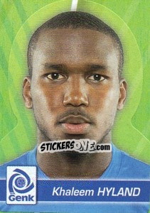 Sticker Khaleem Hyland - FOOT Belgium 2011-2012 n. 91 - Panini
