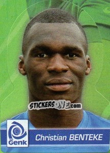 Sticker Christian Benteke - FOOT Belgium 2011-2012 - Panini